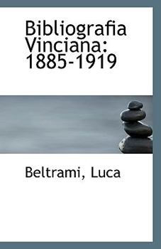 Paperback Bibliografia Vinciana: 1885-1919 Book