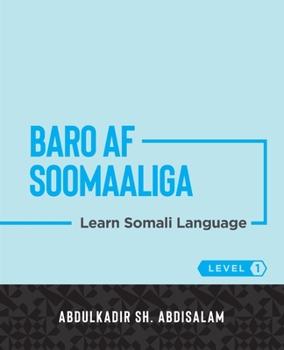 Paperback Baro Af Soomaaliga: Learn Somali Language (Level 1) Book
