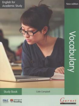 English for Academic Study: Vocabulary (English for Academic Study) - Book  of the English for Academic Study