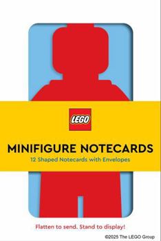 Misc. Lego Minifigure Notecards: 12 Shaped Notecards with Envelopes Book