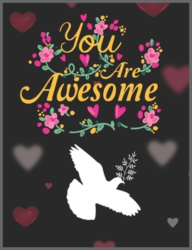 You are Awesome: Pigeon & Calendar, Daily Weekly Planner with Monthly quick-view/over view with 2020 Planner