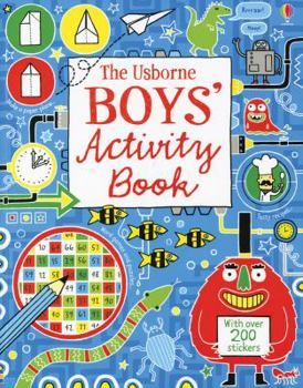 Hardcover Boy's Activity Book
