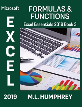 Hardcover Excel 2019 Formulas & Functions Book