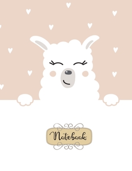 Notebook: Hello llama No drama Notebook for Girls and Lined pages, Extra large (8.5 x 11) inches, 110 pages, White paper (Notebook and journal)