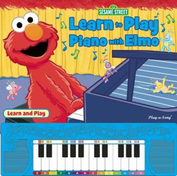 Hardcover Sesame Street Elmo's Piano Band Book