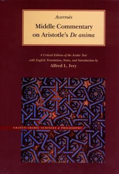 Hardcover Middle Commentary on Aristotle's de Anima Book