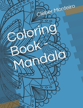 Paperback Coloring Book - Mandala Book