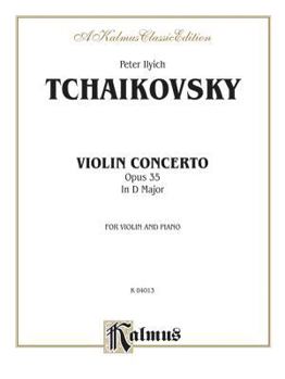Paperback Violin Concerto, Op. 35 Book