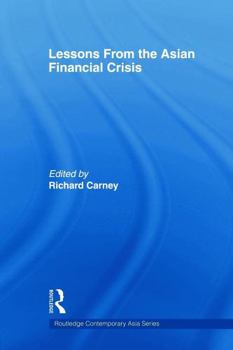 Paperback Lessons from the Asian Financial Crisis Book