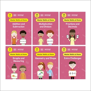 Paperback Maths ? No Problem! Collection of 6 Workbooks, Ages 8-9 (Key Stage 2) (Master Maths At Home) Book