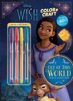 Paperback Disney Wish: Out of This World Color and Craft Book