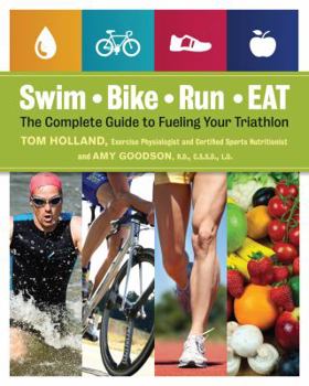 Paperback Swim, Bike, Run - Eat: The Complete Guide to Fueling Your Triathlon Book