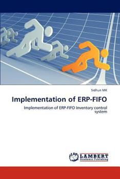 Paperback Implementation of Erp-Fifo Book