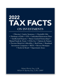 Paperback 2022 Tax Facts on Investments Book