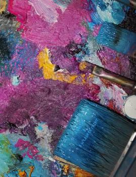 A Brush and a Splash of Paint : Sketch Book for the Artist in You,discover Your Inner Talent and Use This Sketch Book to Paint,draw,color,sketch and So Much More!
