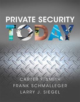 Paperback Private Security Today Book