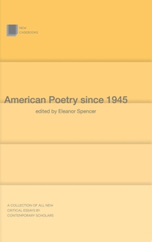 Hardcover American Poetry Since 1945 Book