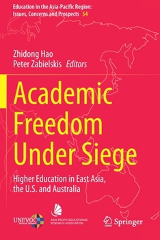 Paperback Academic Freedom Under Siege: Higher Education in East Asia, the U.S. and Australia Book