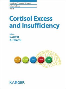 Hardcover Cortisol Excess and Insufficiency Book
