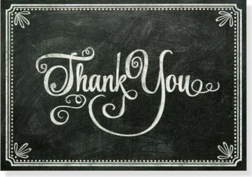 Hardcover Ty Note Chalkboard Book