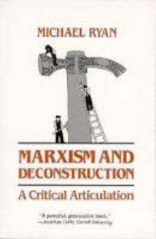 Paperback Marxism and Deconstruction: A Critical Articulation Book