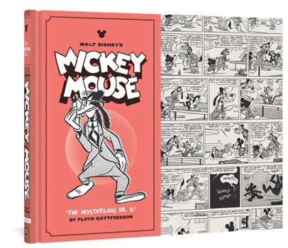 Hardcover Walt Disney's Mickey Mouse the Mysterious Dr. X: Volume 12 Book