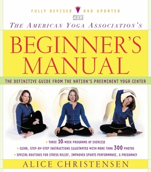 Paperback The American Yoga Association's Beginner's Manual Book