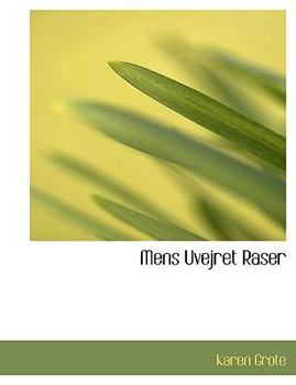 Paperback Mens Uvejret Raser [Large Print] Book