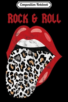 Composition Notebook: Red Lips White Leopard Tongue Rock & Roll Premium  Journal/Notebook Blank Lined Ruled 6x9 100 Pages