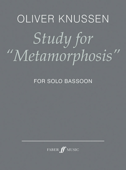 Paperback Study for Metamorphosis: For Solo Bassoon Book