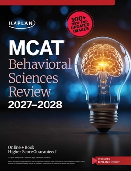 Paperback MCAT Behavioral Sciences Review 2027-2028: Online + Book