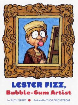 Hardcover Lester Fizz, Bubble-Gum Artist Book