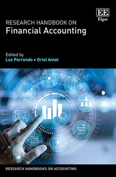 Hardcover Research Handbook on Financial Accounting (Research Handbooks on Accounting series) Book
