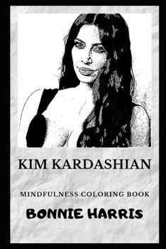 Paperback Kim Kardashian Mindfulness Coloring Book