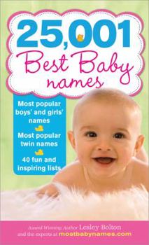 Mass Market Paperback 25,001 Best Baby Names Book