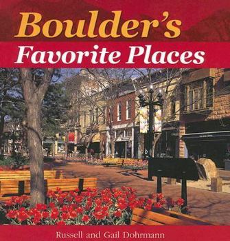 Hardcover Boulder's Favorite Places Book