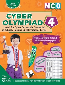 Paperback National Cyber Olympiad - Class 4 (With OMR Sheets) Book
