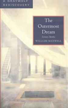 Paperback The Outermost Dream: Literary Sketches Book