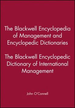 Paperback The Blackwell Encyclopedic Dictionary of International Management Book