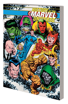 Paperback History of the Marvel Universe Book