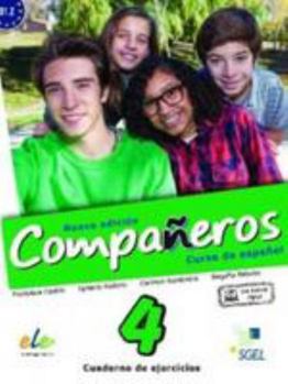 Paperback Compañeros 4 cuaderno de ejercicios. Nueva edición [Spanish] Book