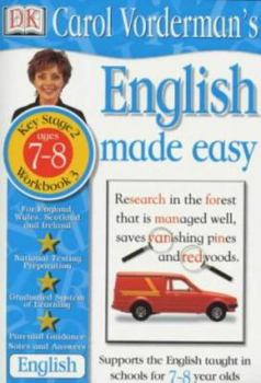 Paperback English Made Easy - Key Stage 2 Ages 7-8: Workbook 3 (Carol Vorderman's Maths Made Easy) Book