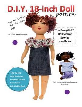 Paperback D.I.Y. 18-Inch Doll Pattern: EveryGirl Doll Simple Sewing Handbook Book