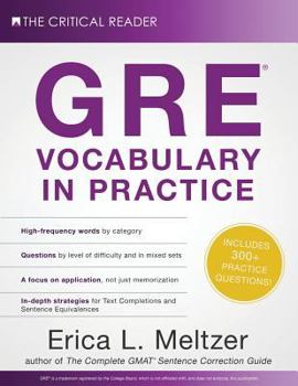 Paperback GRE Vocabulary in Practice Book