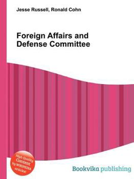 Paperback Foreign Affairs and Defense Committee Book