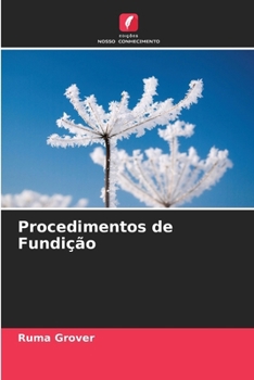 Paperback Procedimentos de Fundição [Portuguese] Book
