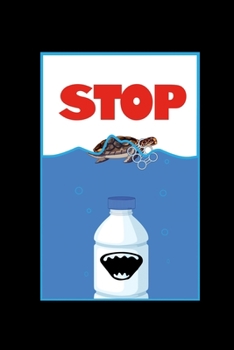 Paperback Notebook: Sea Conservation Environment Waste Animal Welfare 120 Pages, 6x9 Inches, Dot Grid Book