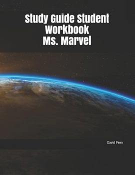 Paperback Study Guide Student Workbook Ms. Marvel Book