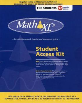 Hardcover Mathxl (Student Access Kit -12 Month Access) Book