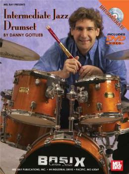 Paperback Intermediate Jazz Drumset Book